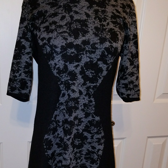 Allison Brittany XL blk/gry light knit dress - Picture 1 of 6